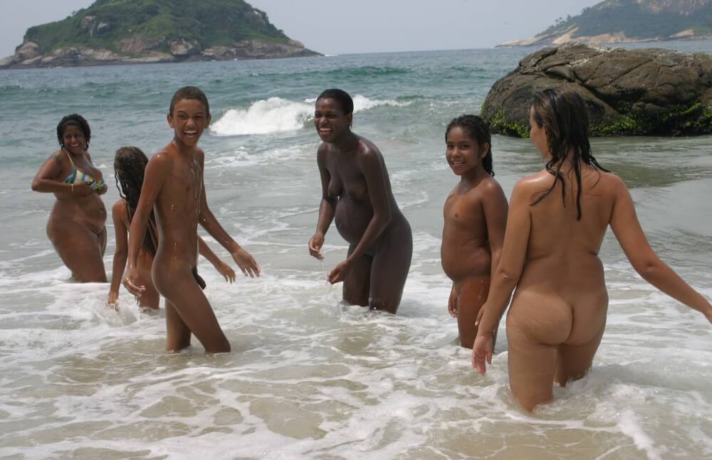 ブラジルの無限の水の楽しみの写真