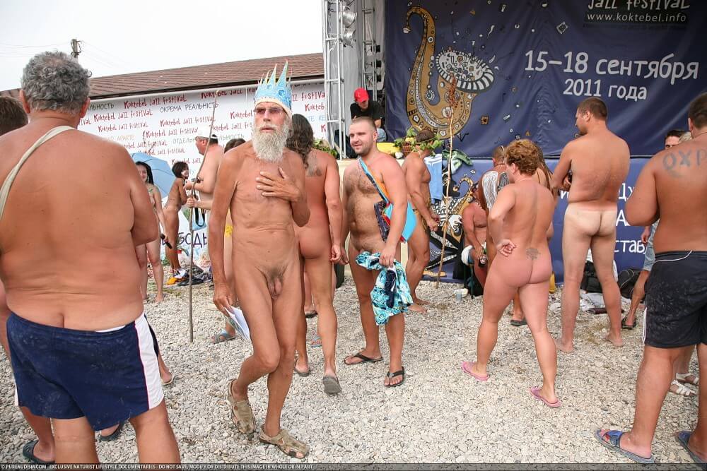 Koktebelヌーディズム祭りの写真