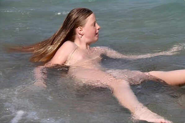 Turqoise水しぶき写真