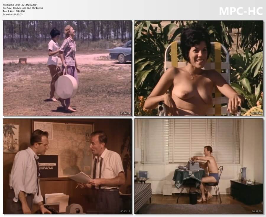 ヌーディストの日記(1961)フィルムHD