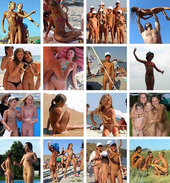 美しいヌーディスト写真の新しいコレクション