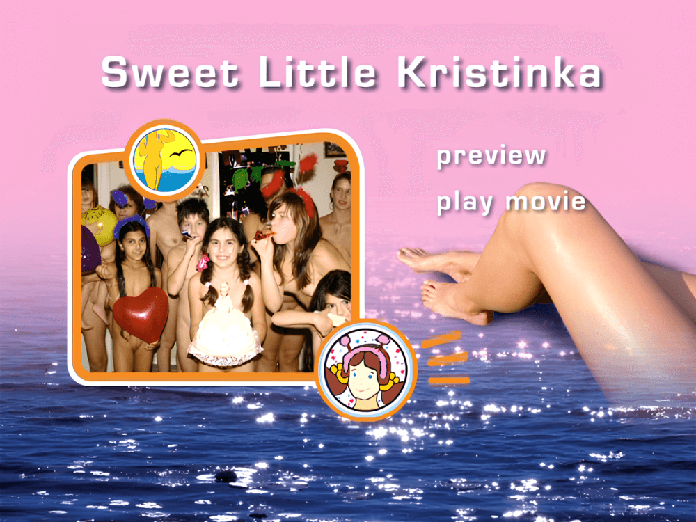 ヌーディストの自由:甘い少しKristinka DVD